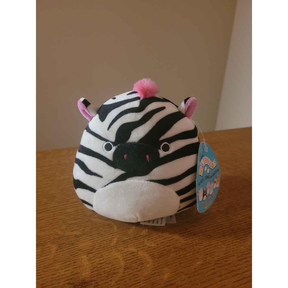 🩷4/$20🩷Tracey the Zebra - Squishmallow 5" NWT